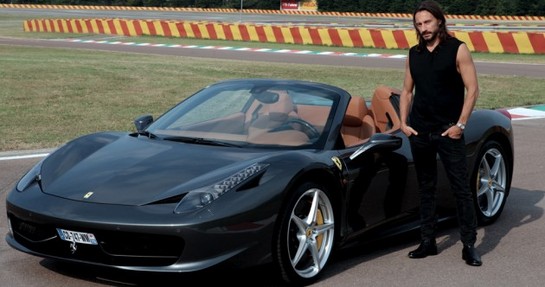 DJ Bob Sinclar at DJ Bob Sinclar Visits Ferrari Headquarters