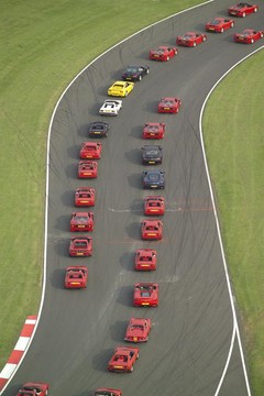Largest Ferrari Parade 4 at 600 Cars Registered For Largest Ferrari Parade