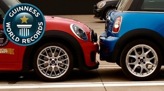 MINI Sets World Record for Tightest Parallel Parking at MINI Sets World Record For Tightest Parallel Parking
