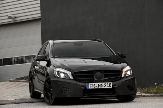 Mercedes A45 AMG 1 at Mercedes A45 AMG Revealed In Prototype Form