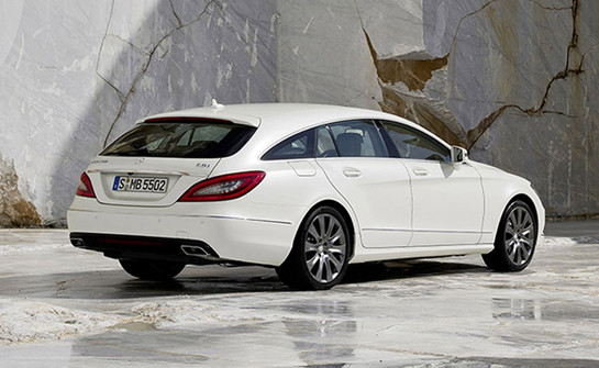 Mercedes CLS Shooting Brake 2 at Official: Mercedes CLS Shooting Brake
