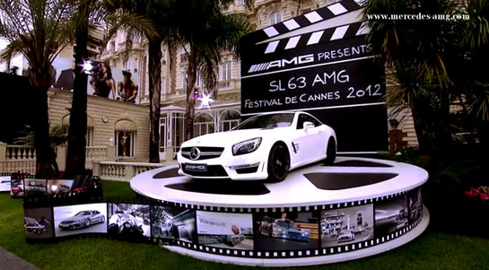 Mercedes cannes at Mercedes AMG at 2012 Cannes Film Festival   Video