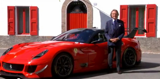 Montezemolo video message at Ferrari Online Auction Begins With Message From Montezemolo