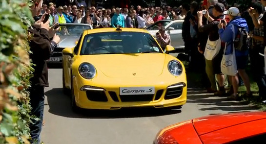 Porsche 911 Carrera S Goodwood Hill at Video: Porsche 911 Carrera S Going Up Goodwood Hill