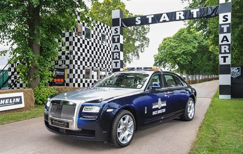Rolls Royce Ghost EWB 2 at Rolls Royce Ghost EWB at Goodwood FoS 