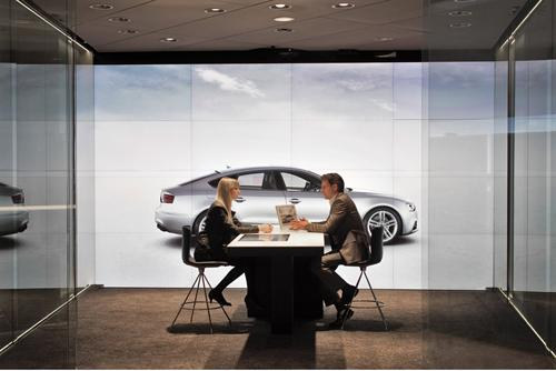 Audi City 6 at Audi City: First Digital Showroom Opens In London