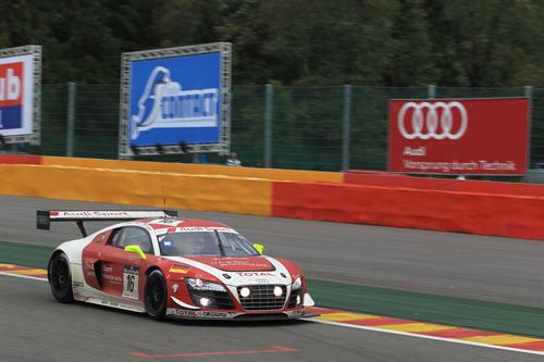 Audi one two 2 at Audi Scores One two Victory at Spa 24 Hours