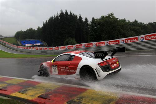 Audi one two 4 at Audi Scores One two Victory at Spa 24 Hours
