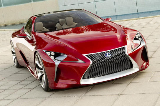 Lexus LFLC Concept at Lexus To Make LF LC Due To Public Demand