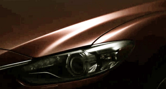 Mazda6 teaser at New Mazda6 Officially Teased In Video