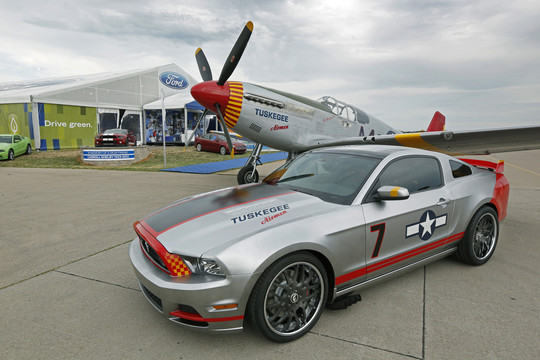 Mustang GT Red Tails Edition 1 at Ford Mustang GT Red Tails Edition Revealed