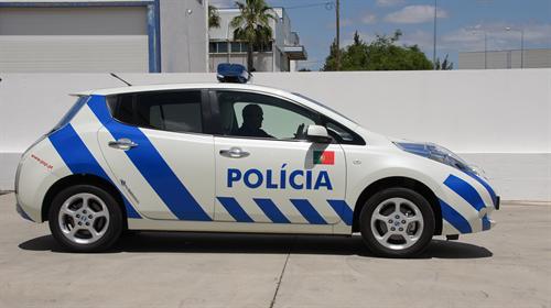 Nissan LEAF Patrol Car 3 at Nissan LEAF Patrol Car For Portuguese Police