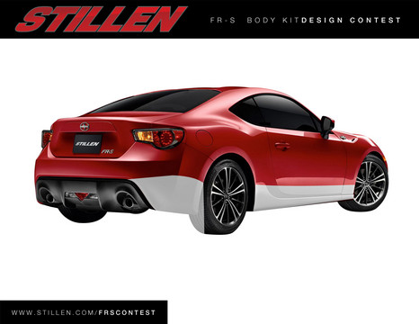 STILLEN FRS Rear34 at Stillen Launches Scion FR S Bodykit Design Contest 