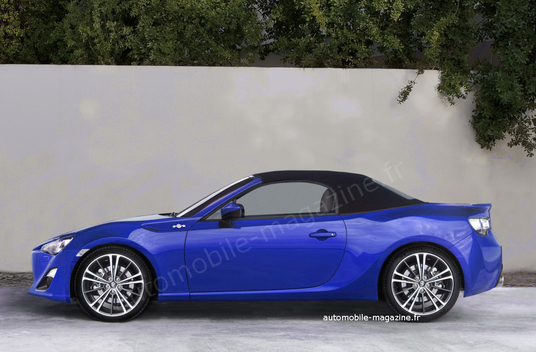 Toyota GT86 Cabriolet 2 at Renderings: Toyota GT86 Cabriolet