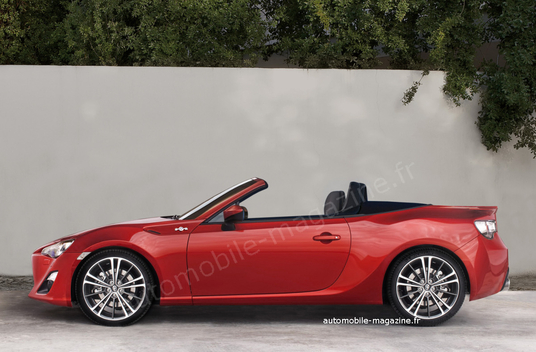 Toyota GT86 Cabriolet 3 at Renderings: Toyota GT86 Cabriolet