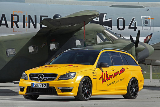 Wimmer Mercedes C63 Wagon 1 at Wimmer Mercedes C63 Wagon with 624 hp