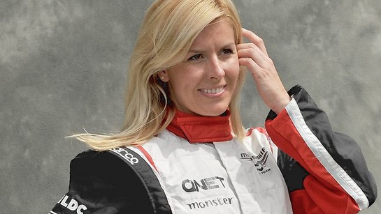 maria de villota at Female F1 Driver Loses An Eye After Crash