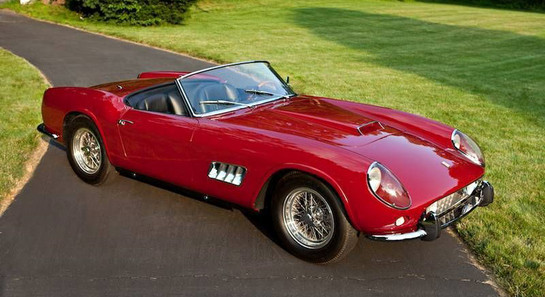 1960 Ferrari California 250 2 at 1960 Ferrari California 250 Sells For $11 Million