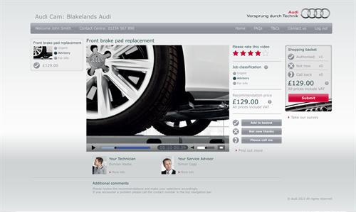 Audi Cam service 2 at Audi Cam Service Launched In The UK