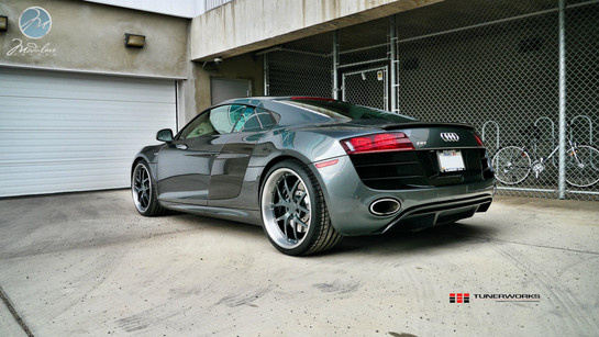 Audi R8 V10 Modulare 0 at Tunerworks Audi R8 V10 with Modulare Wheels