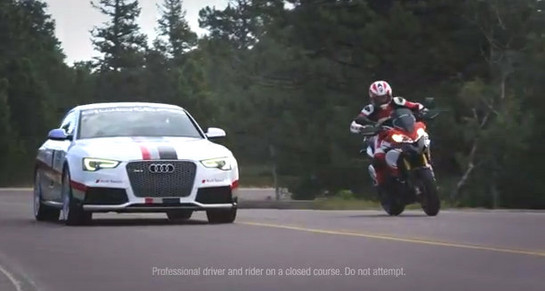 Audi and Ducati Pikes Peak Come Together at Audi & Ducati at 2012 Pikes Peak   Extended Trailer