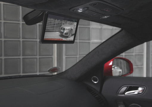 Audi digital rear view mirror 1 at Audi to Use Digital Rear view Mirror in Production Cars