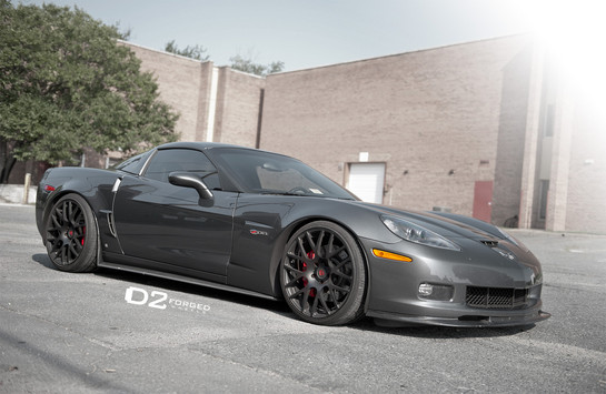 D2 Forged Corvette 1 at Corvette Z06 with D2Forged Wheels