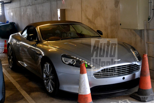 DB9 facelift 7 at Aston Martin DB9 Facelift Scooped Undisguised