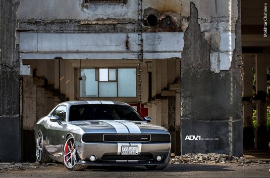 Dodge Challenger with ADV1 Wheels 2 at Dodge Challenger with ADV1 Wheels
