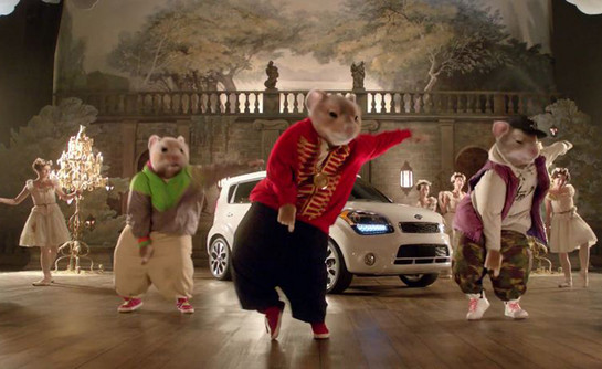 Kia Hamsters ad at 2013 Kia Soul Hamster Commercial Released