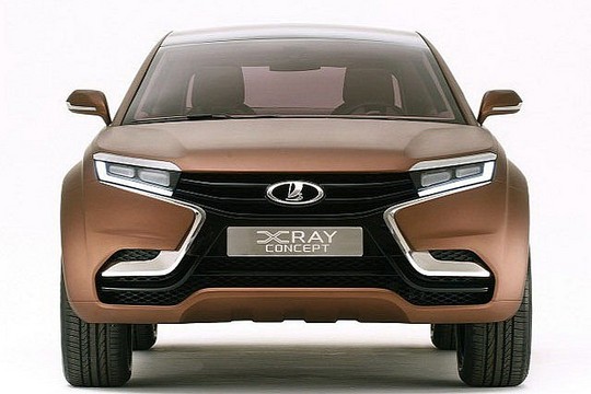 Lada X Ray 1 at Lada X Ray Concept Revealed In Moscow