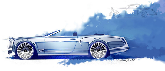 Mulsanne Convertible Concept 1 at Bentley Mulsanne Convertible Concept Announced
