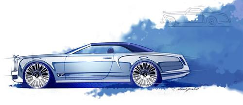 Mulsanne Convertible Concept 2 at Bentley Mulsanne Convertible Concept Announced