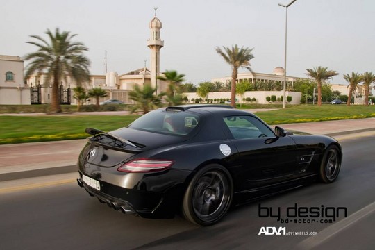 bydesign sls 3 at ByDesign Mercedes SLS with ADV1 Wheels