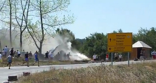 fatal rally crash at Three Spectators Killed In Serbian Rally Crash   Video