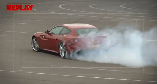 ferrari ff drift at Yep, Ferrari FF Can Drift   Video
