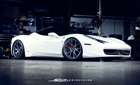 jess 458 2 at Eye Candy: SP Engineering Ferrari 458 and Jessica Weaver