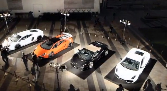 lamborghini japan at Lamborghini Japan Celebrates 45th Anniversary   Video