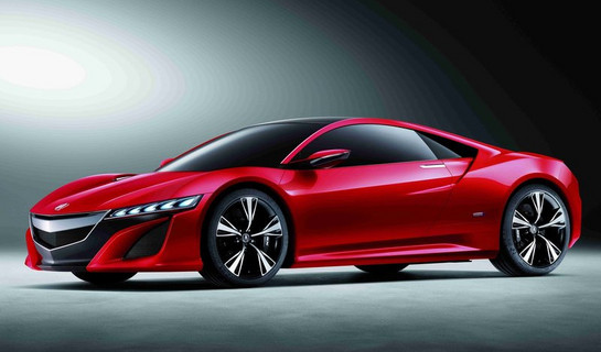 Acura NSX Concept at Honda NSX Goes Racing Before Production