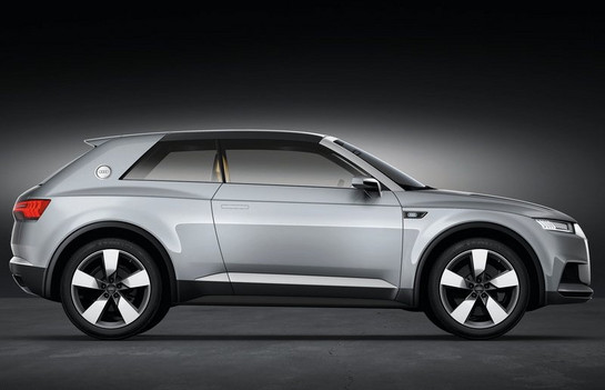 Audi Crosslane Coupe Concept 3 at 2012 Paris: Audi Crosslane Coupe Concept