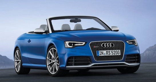 Audi RS5 Cabriolet at 2013 Audi RS5 Cabriolet Promo Video