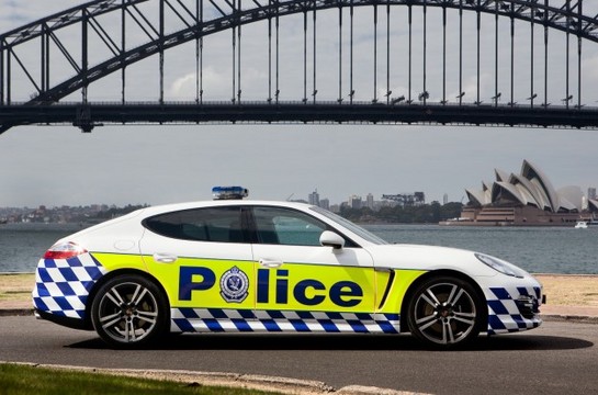 Australian Police Gets Porsche Panamera 3 at Australian Police Gets A Porsche Panamera