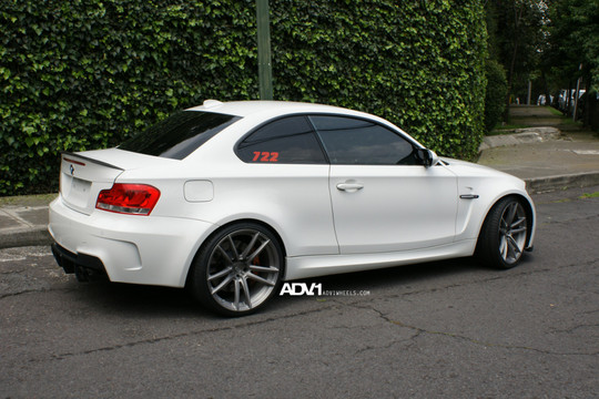 BMW 1M ADV1 4 at BMW 1M Coupe on 20 inch ADV1 Wheels