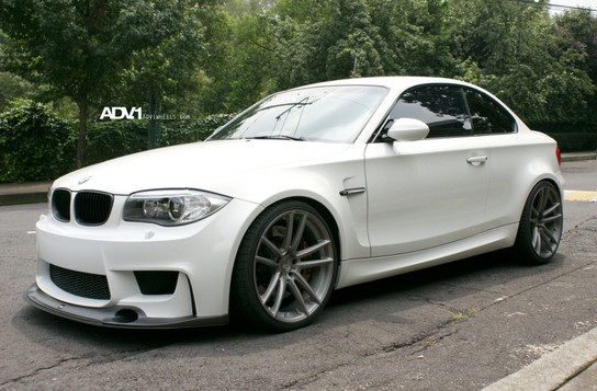 BMW 1M ADV1 5 at BMW 1M Coupe on 20 inch ADV1 Wheels