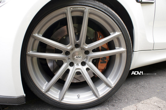 BMW 1M ADV1 7 at BMW 1M Coupe on 20 inch ADV1 Wheels