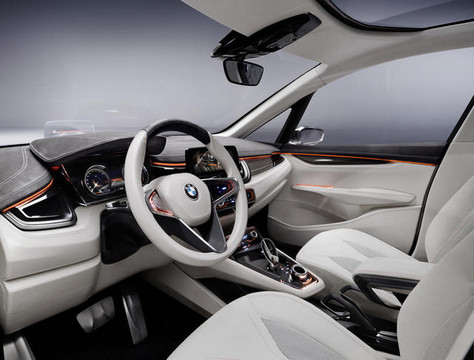 BMW Active Tourer Interior 1 at BMW Active Tourer Interior Detailed