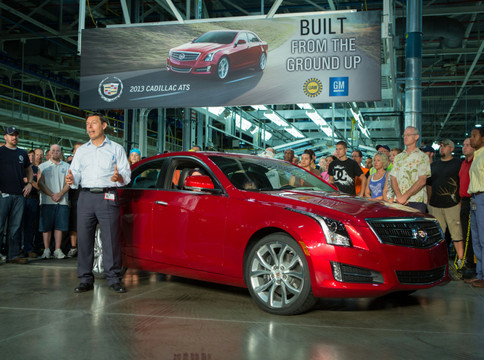 FirstCadillacATS02 at First Cadillac ATS To Be Auctioned For Charity