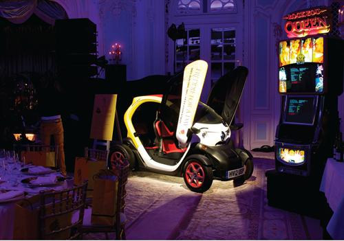 Freddie Mercury styled Renault Twizy 2 Freddie Mercury styled Renault Twizy 2 at Freddie Mercury styled Renault Twizy Fights AIDS