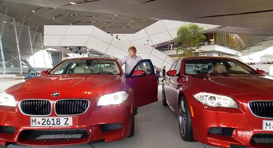 M5 delivery at BMW M5 F10 Big Delivery Event   Video