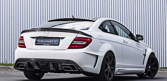 Mercedes C Class Coupe Mansory 1 at Mercedes C Class Coupe by Mansory